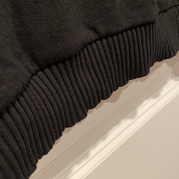 Zara Black Turtle Neck Sweatshirt Size S - Picture 4 of 7